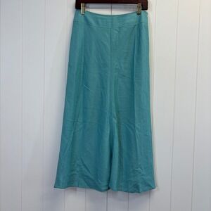 East 5th Quiet Luxury Linen Blend Maxi Skirt Women Size 6 Old Money Summer Chic